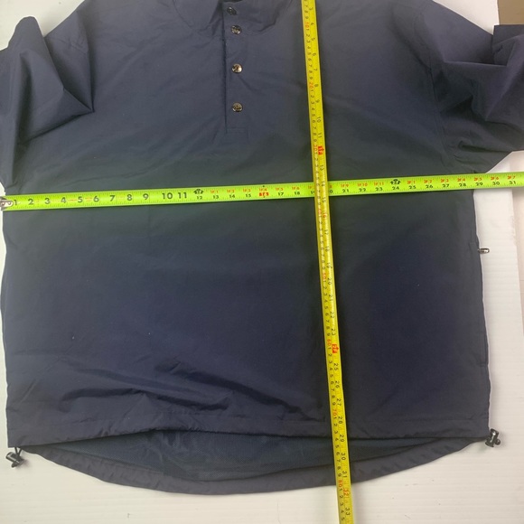 PING Mens Short Sleeve Golf Windbreaker Size XL Navy - Picture 7 of 10